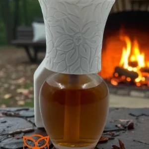 Burning Teakwood Plug In