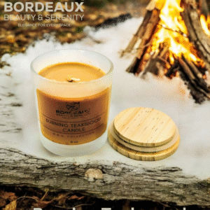 Burning Teakwood Candles