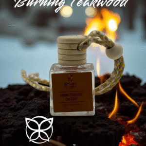 Burning Teakwood Car Scent