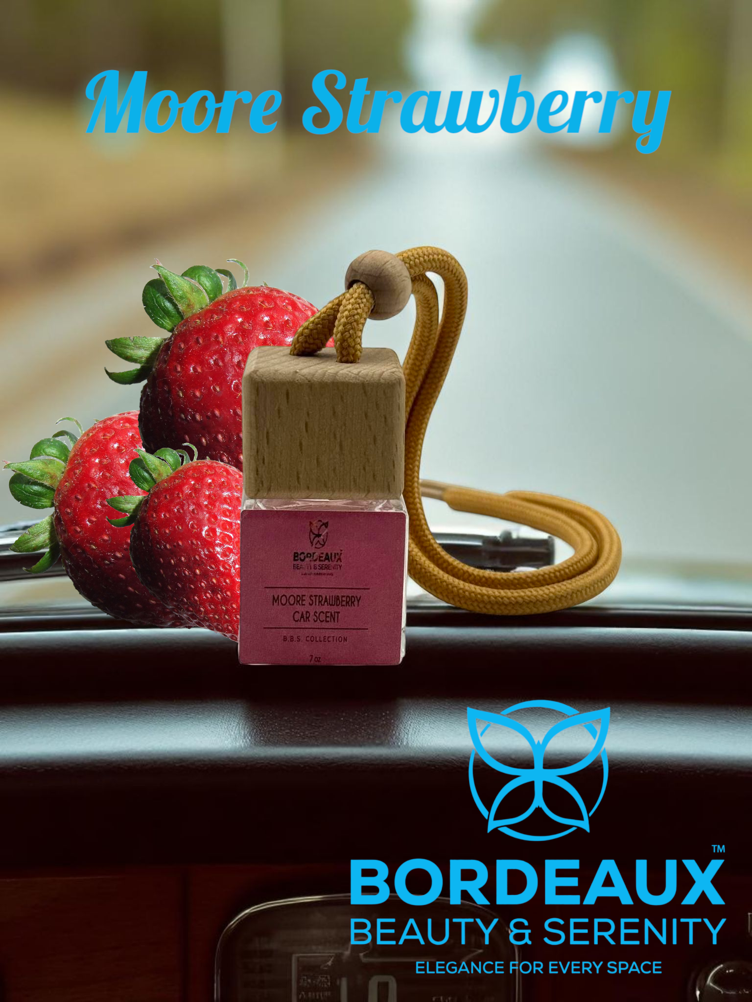 Moore Strawberry Car Scent