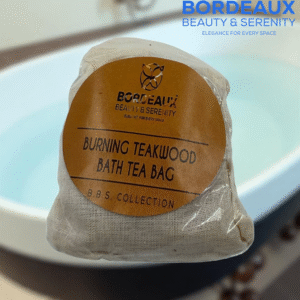 Burning Teakwood Bath Tea Bag