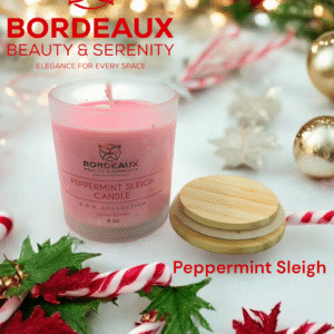 Peppermint Sleigh Candles