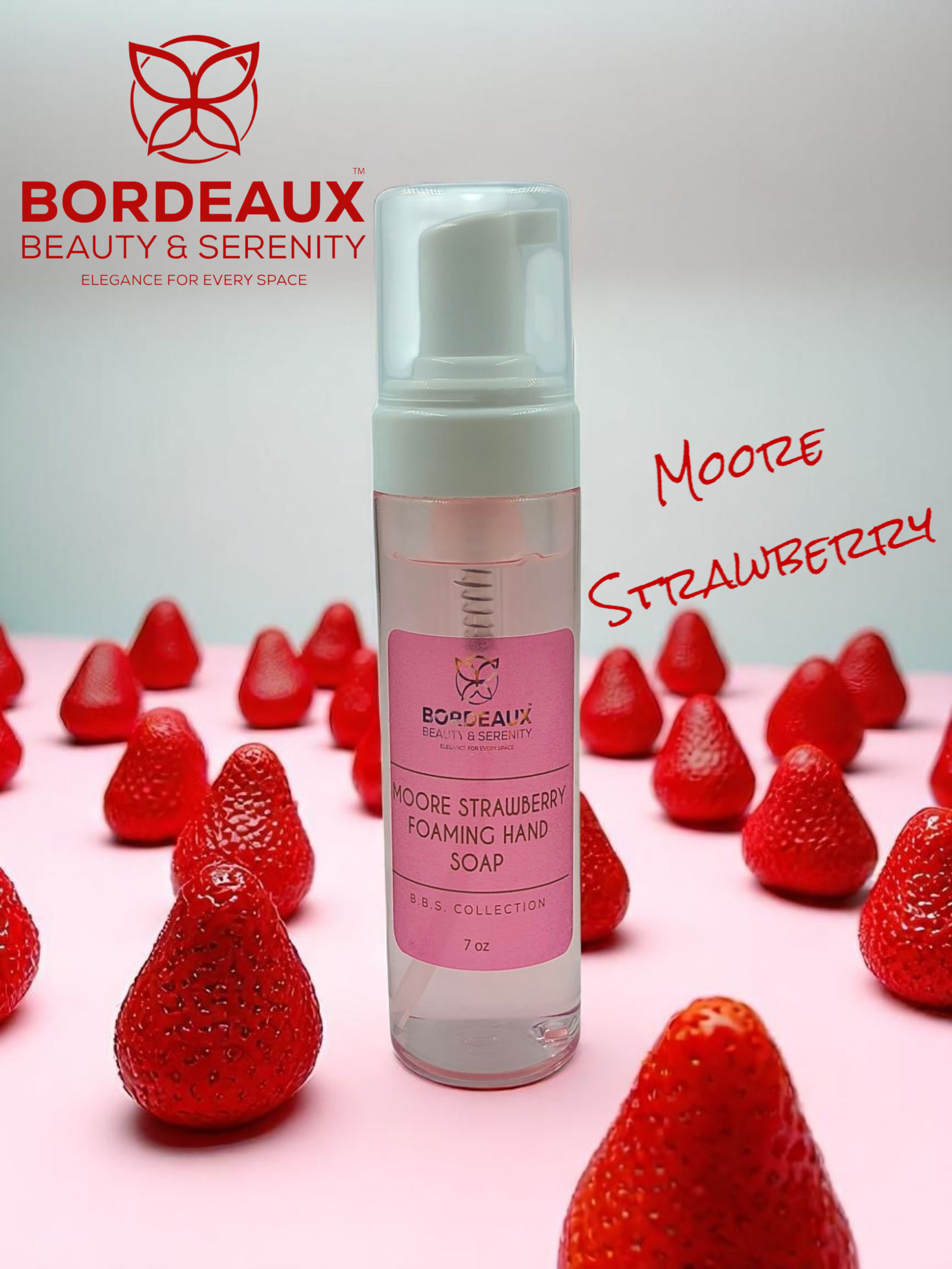 Moore Strawberry Foaming Hand Wash