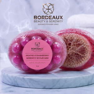 Moore Strawberry Serenity Scrub Bar