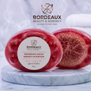 Peppermint Sleigh Serenity Scrub Bar